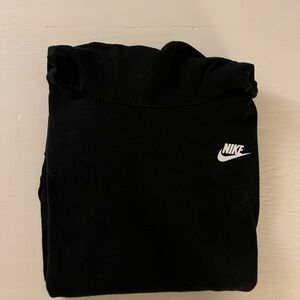 Nike Black Sweatshirt with White Logo